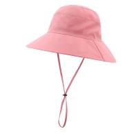 Connectyle Kids Girls UPF 50 Sun Hat Summer Bucket Hat UV Sun Protection Classic Adjustable Wide Brim Outdoor Casual Travel Hat