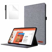 【DT】 hot  For iPad 2017 2018 9.7 inch model Denim fabric case Silicone Soft Back Leather Smart Cover wake up A1823 A1893 Case +Film Pen