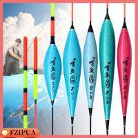 FZIPUA 6PCS การตกปลาในเวลากลางวัน หางยาวหางยาว การตีทุ่น ไม้เรืองแสง ทุ่นตกปลา ตัวบอกสถานะ ที่จับแบบลอย