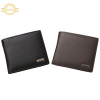 JINBAOLAI Small Short Leather Mens Wallet Male Wallet Bag Wallet Vallet