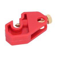 【YF】 Circuit Breaker Lockout Air Switch Safety Keyless Lock 10mm/0.4in Lockhole w/ Gold Screw Knob Industrial Electrical Locks