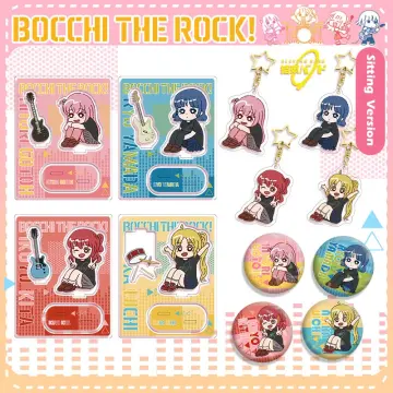 Anime BOCCHI THE ROCK! Hitori Ryo Ikuyo Cosplay PVC Figure Pendant Keychain  Keyring Figure Kids Toy