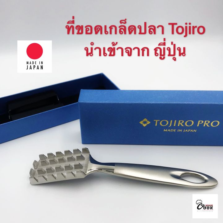 yourcook-ที่ขอดเกล็ดปลา-ที่ขูดเกล็ดปลา-ที่ขอดเกล็ดเกล็ดปลา-tojiro-สำหรับขจัด-เกล็ดปลา-นำเข้าจาก-ญี่ปุ่น