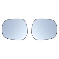 2X Rearview Mirror Glass Lens Wide Angle Mirror Replacement Lens for Toyota Land Cruiser Prado FJ150 2700 4000 LC150