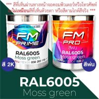 สี RAL6005 Moss green