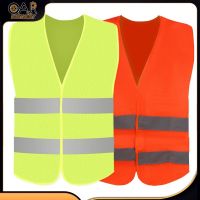 High Visibility Car Reflective Safety Ves Strip Vest Reflective Strip Vest Car Emergency Reflective Vest Fluorescent Mesh