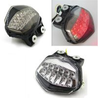 ระบบไฟเบรกท้าย Led พร้อมสัญญาณเลี้ยวสำหรับ Kawasaki Ninja Ex250 250R 2008-2012ชิ้นส่วนรถจักรยานยนต์ Gratis Ongkir ใส