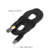 45W 65W 90W 100W USB Type C PD Charging Cable Cord USB C Plug Converter to Laptop Power Adapter Connector for Universal Laptops