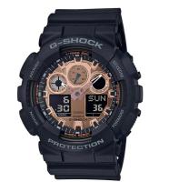 G-shock GA-100 series สี Rose gold กับ GSHOCK GA-100MMC-1A นาฬินกาข้อมือชาย นาฬิกาสปอร์ต จาก Casio คาซิโอ จีช็อก สุดฮิตพร้อมประกัน 1 ปี CMG