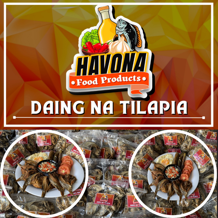 Tuyo Daing na Tilapia 100 grams/ 7 to 10 pcs per pack Lazada PH