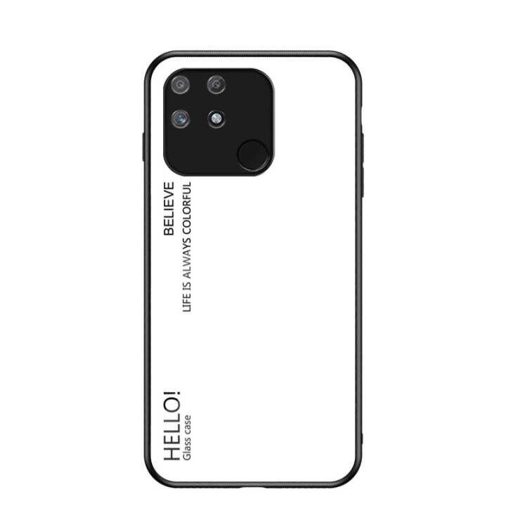 สำหรับ-realme-narzo-50a-เคสโทรศัพท์-realme-narzo-50a-กระจกเทมเปอร์เคสกรอบ-tpu-แบบนุ่มป้องกันแบบแข็งกันกระแทกแฟชั่นฝาหลัง