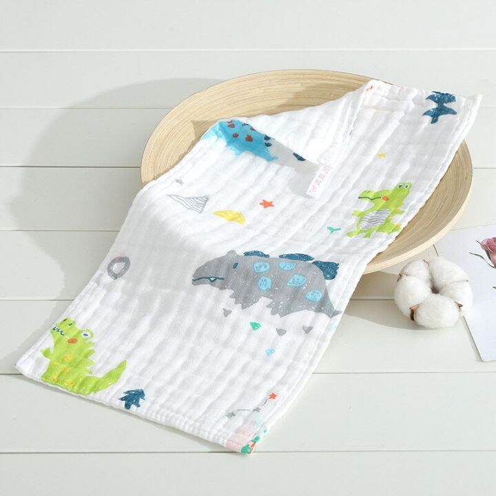 soft-newborn-muslin-handkerchief-infant-cartoon-cotton-feeding-towel-bibs-absorbent-saliva-burp-cloth-baby-stuff-25x25cm