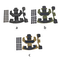 แผ่นโฟมเปลี่ยนหมวกกันน็อคแผ่นเบาะอุปกรณ์เสริมสองชั้นภายในเสื่อป้องกันหมวกกันน็อกกลางแจ้งอุปกรณ์เสริมผู้หญิงสีดำ