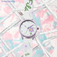 ∈✌℗ FILA FILA waterproof watches for women students sports official authentic cherry jelly table art limited edition of 6466