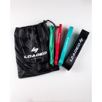 [สินค้าขายดี]  เซ็ทยางยืดออกกำลังกาย 4 เส้น  RESISTANCE BANDS[รหัสสินค้า]1360