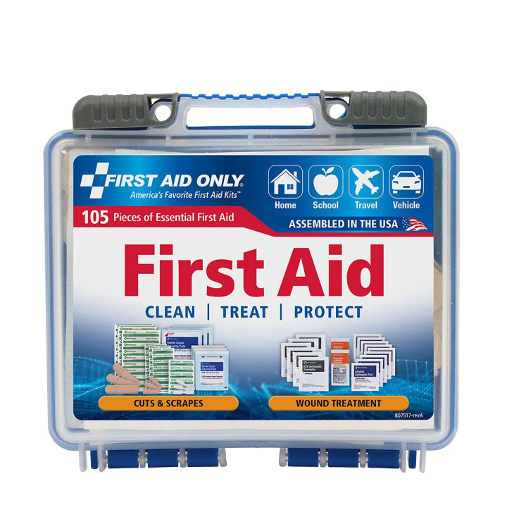 first-aid-only-105-piece-on-the-go-first-aid-kit