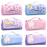 【CC】☎  Kawaii Large Capacity Korean Cartoon School Stationery