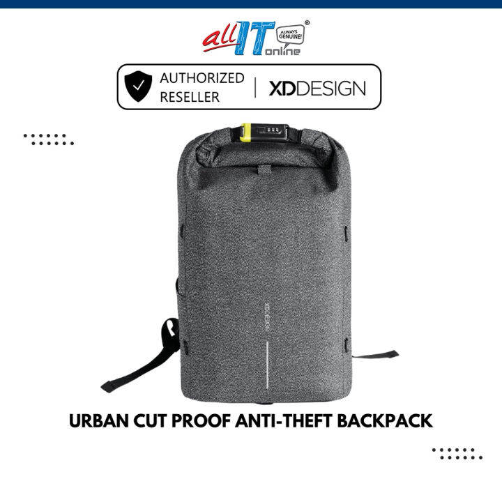 XD Design Bobby Urban AntiTheft CutProof Backpack Grey (Original