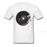 Black Record Tshirt Men T-Shirt Art Of Music T Shirt Party Top Tees Cotton Hip Hop Clothes Creative Design Thanksgiving Day Gift