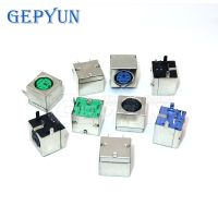 10PCS Keyboard socket PS2 6P purple green mouse socket 6-pin Connector WATTY Electronics