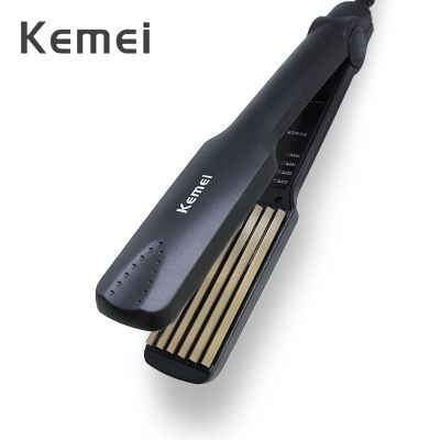 ㍿☌❍ Professional Corrugated Electric Hair Curlers Hair Wave Curling Permed Irons Ceramic Hair Styling tool