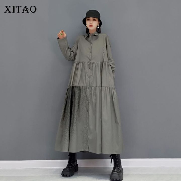 xitao-dress-casual-women-long-sleeve-shirt-dress