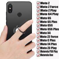 สำหรับ Motorola Moto G22 Force Play G4 G20 X4 Z2 G5S G5 E4 G30 Z3 P30 หมายเหตุกลับผู้ถือแหวนวงเล็บกรณีโทรศัพท์นุ่ม