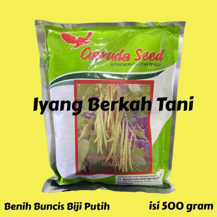 Benih Bibit Buncis Biji Putih Baguz Gr Garuda Seed Lazada Indonesia