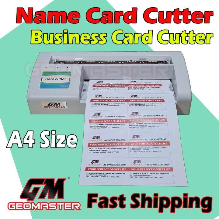 Name Card Cutter NK47 Automatic/Name Card Cutter Mesin A4 Memotong Name Card Automatic/A4 名片切割机