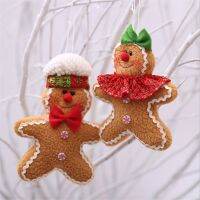 【CW】 2022 Christmas Ornaments Gingerbread Man Doll Pendnat Christmas Decorations Xmas Tree Pendant Navidad New Year Gift Natale Noel