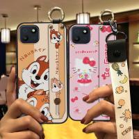 Anti-knock Durable Phone Case For Wiko T10 Waterproof Lanyard Soft case Back Cover Cute ring protective Shockproof