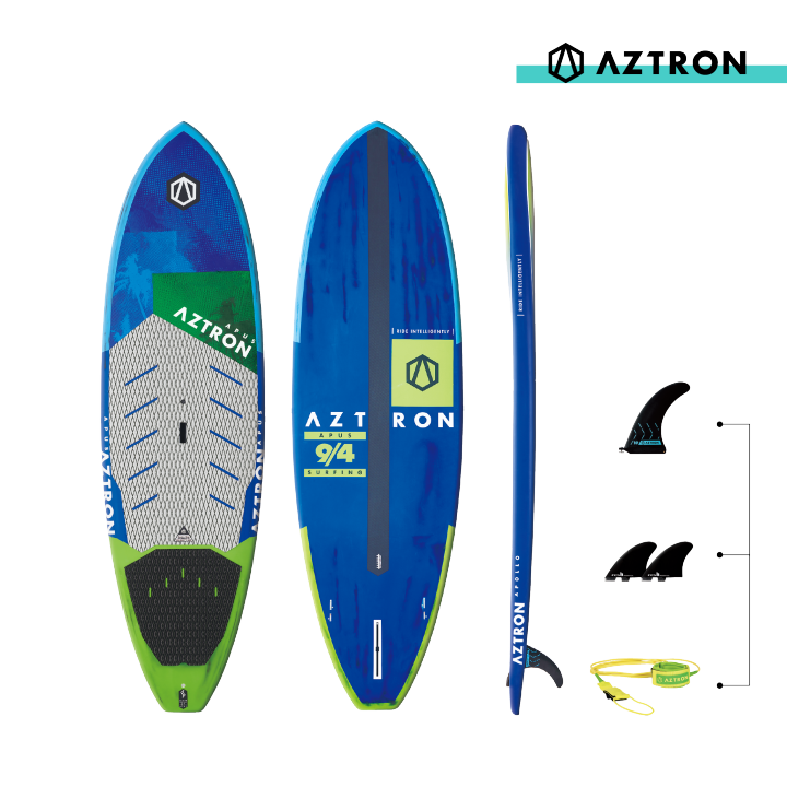aztron-apus-94-surfboard-เซิร์ฟ-เซิร์ฟบอร์ด-บอร์ดแข็ง-มีบริการหลังการขาย-รับประกัน-6-เดือน
