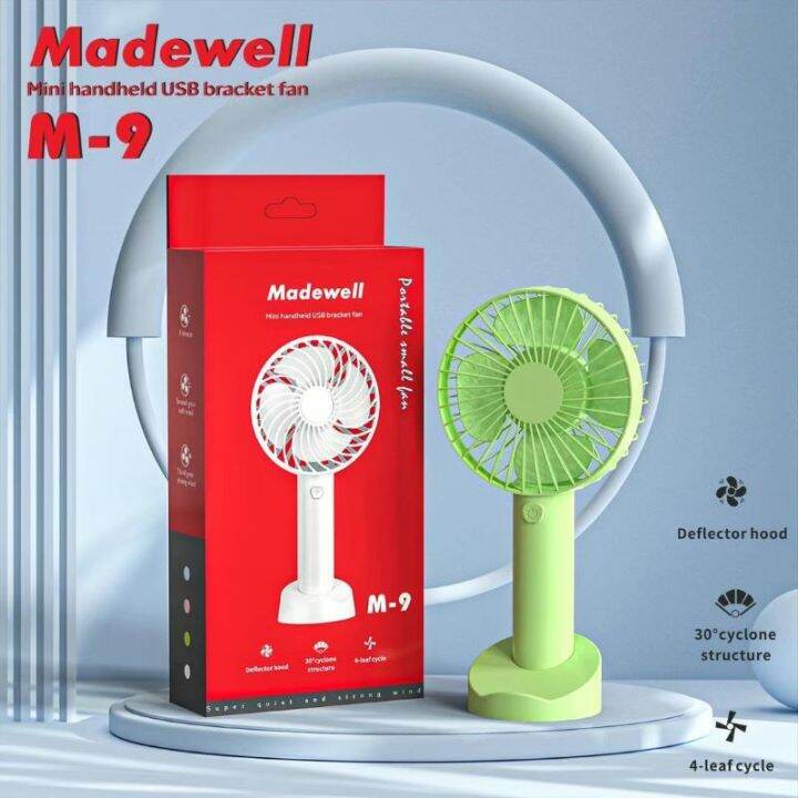 Mini Handheld USB Bracket Fan Portable Rechargeable USB Mini Fan