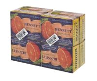 BENNETT Soap C &amp; E เบนเนท สบู่ก้อน สูตรซีแอนด์อี สีส้ม ขนาด 130 กรัม x 8 ก้อน