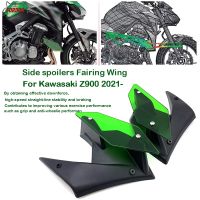 สปอยเลอร์สำหรับ Kawasaki Z900 Z 900 2021 2022 2023สปอยเลอร์ชิ้นส่วนรถจักรยานยนต์ติดด้านข้าง