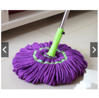 พร้อมส่ง ขายดีเว่อร์‼️ ไม้ถูพื้น ไมโครไฟเบอร์ Purple Microfiber Mop ไม้ม็อบ ถูพื้น แบบบิดล็อค ไม่ต้องใช้มือซักม๊อบ ของแท้