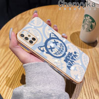 Chenyyka เคสโทรศัพท์ปลอกสำหรับ Samsung Galaxy A71 4G แบบปีศาจน้อยลายการ์ตูน,เคสซิลิโคนนิ่มป้องกันกล่องกันกระแทกกล้องฝาปิดเลนส์เต็มรูปแบบลายการ์ตูน