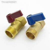 ™№∏ 1/2 BSP Male x 1/2 BSP Female Thread Two Way Brass Shut Off Mini Ball Valve For Oil Water Air