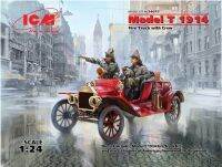 1/24 Fire truck w/crew 1914,  ICM # 24017