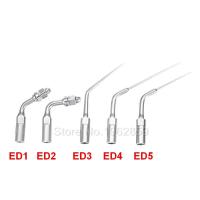 5ชิ้นเซ็ตทันตกรรม perio Endo ประเภท Ultrasonic Scaler endodontic ไฟล์ Scaling เคล็ดลับ ED1 ED2 ED 3 ED4 ED5 Fit สำหรับ saec DTE gnatus