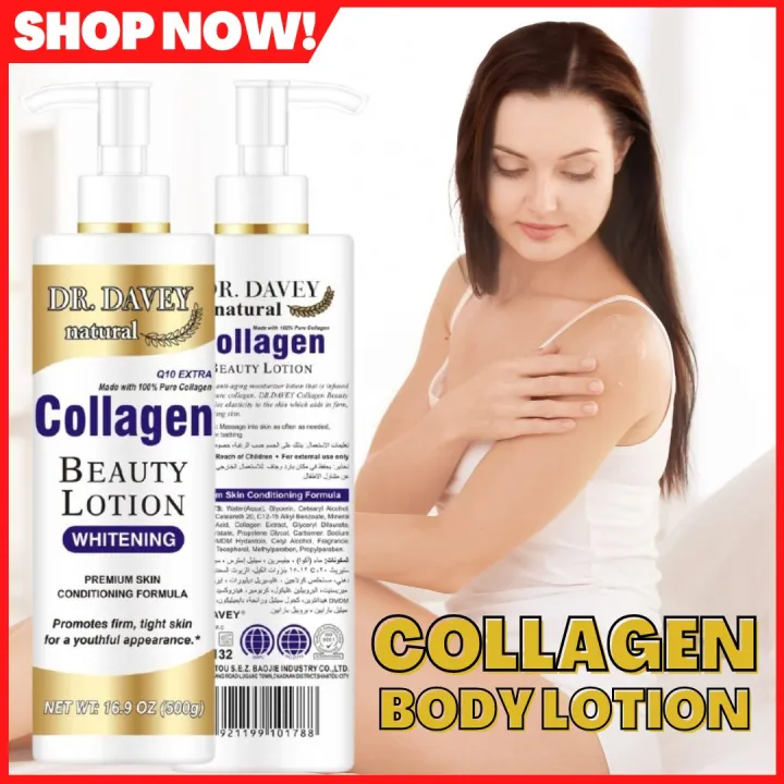 TRENDZ Dr. Davey Natural Collagen Body Lotion Made with 100 Pure