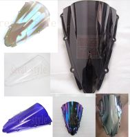 ☞☌☂คุณภาพสูงและใหม่สำหรับ Yamaha YZF R1 2000 2001 00 01กระจกจักรยานมอเตอร์ไซค์จักรยานยนต์ ABS กระจกบังลมสีดำ