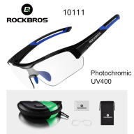 Kính râm màu đạp xe RockBros, kính mắt đạp xe thể thao, câu cá, ngoài trời, đổi màu, kính xe đạp đường trường MTB thumbnail