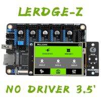 Sleek Lerdge เมนบอร์ดเครื่องพิมพ์3d 32บิต3.5นิ้วแสดงผลสำหรับ Delta Xyz Corexy Diy 2in1 Extruder Klipper Board ชุด Tmc2209 3