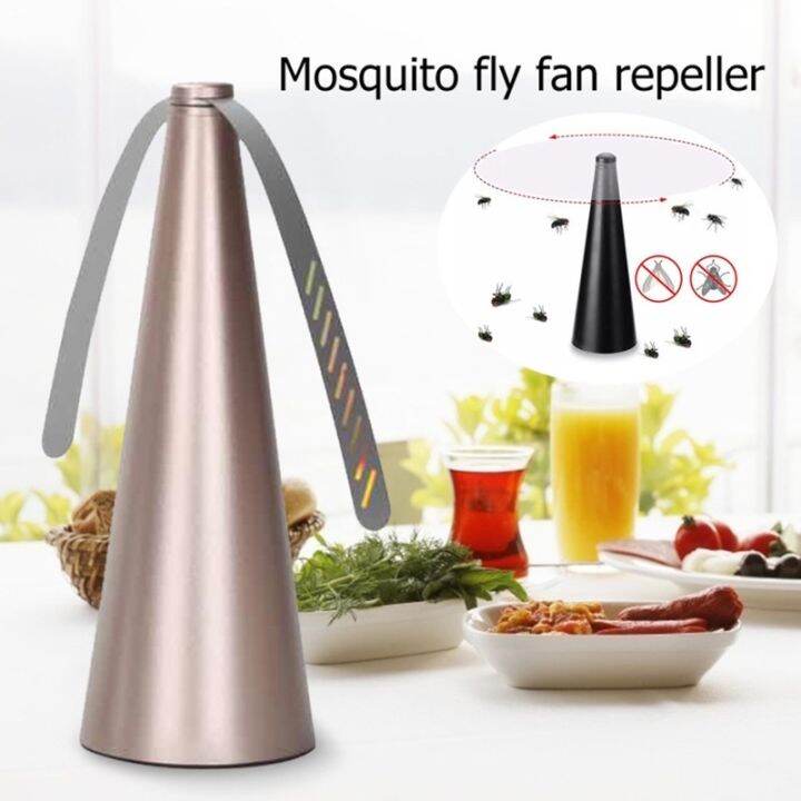 【Ship in 24h】Automatic FlyTrap Fan 360° Rotating Mosquito Repeller