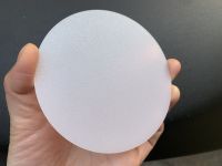 2mmThickness Flashlight diffuser Diffuse astigmatism LED Filter PC Scatter plate Opal Frosted Cast Milky Double-side