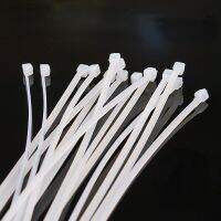 100pcs Self-Locking Nylon Cable Tie White Cable Tie Cable Tie Wire Ratchet Tie down Binding Strong Belt cable tie Cable Management