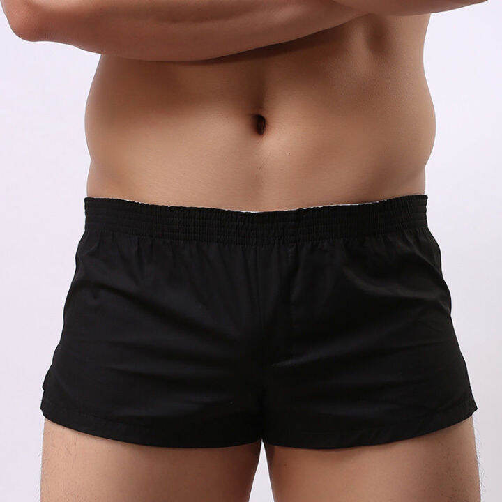 2022-men-summer-breathable-cotton-male-gym-sports-running-sleep-comfortable-casual-shorts-for-7-colors