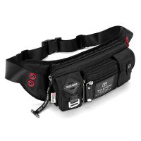 Hot sell Men Waist Pack Multifunction Phone Pouch Small Crossbody Bag Travel Fanny Oxford Waist bag Casual Chest Bags for Male fanny pack