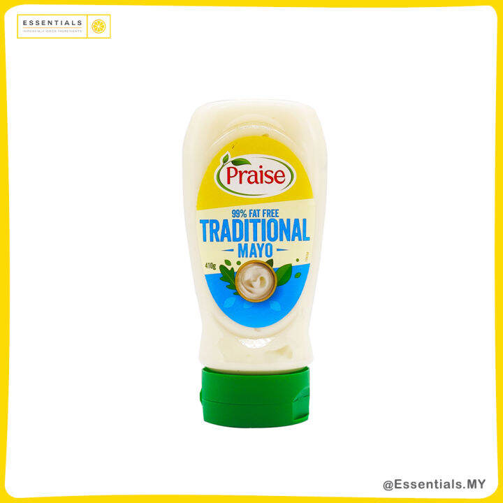 Praise 99 Fat Free Traditional Creamy Mayonnaise (410g) Lazada
